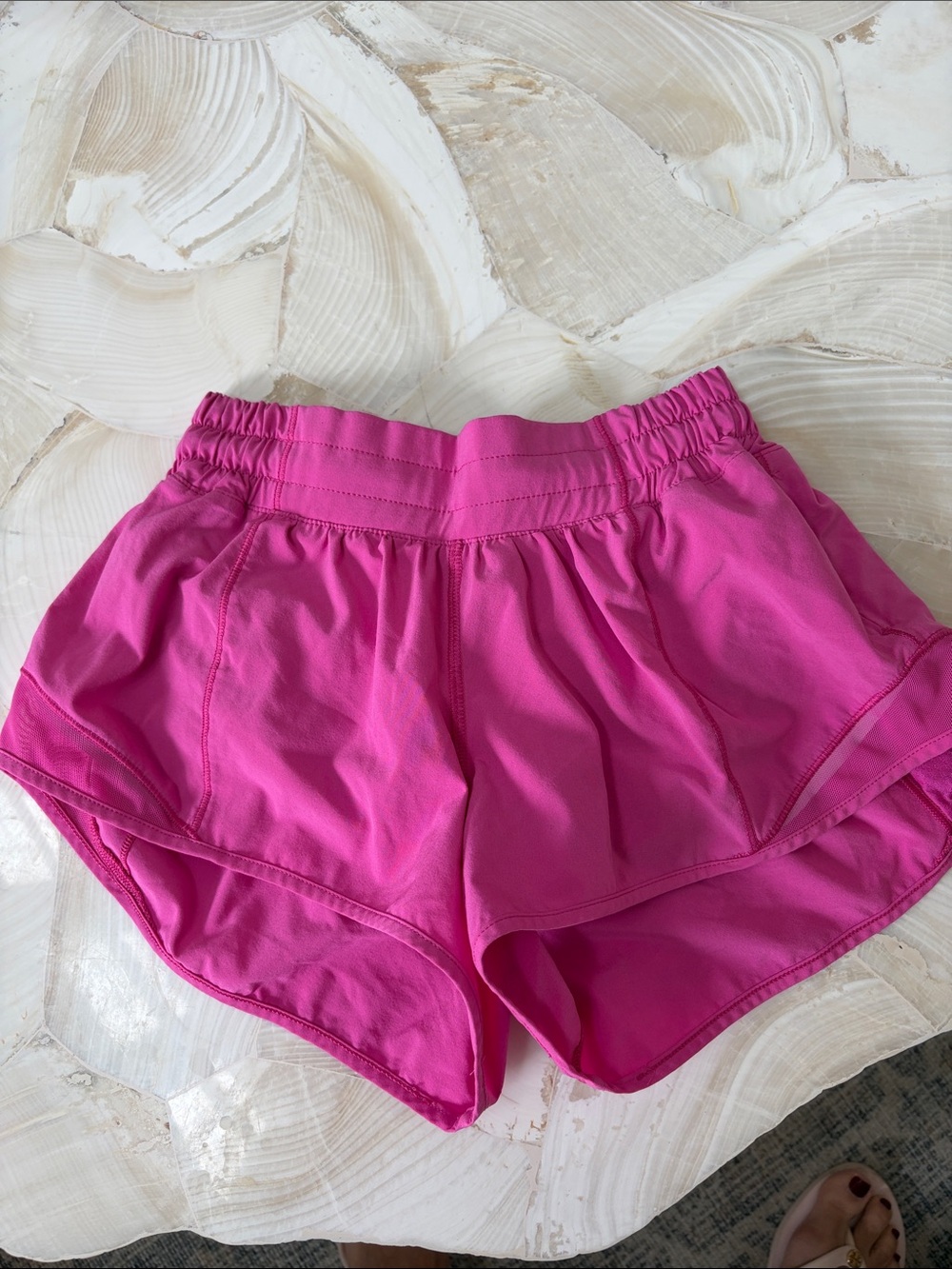 lululemon athletica Women's Athletic Shorts in Bright Pink